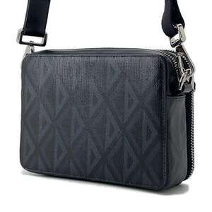 Dior Black Shoulder Christian  Diamond CD Bag